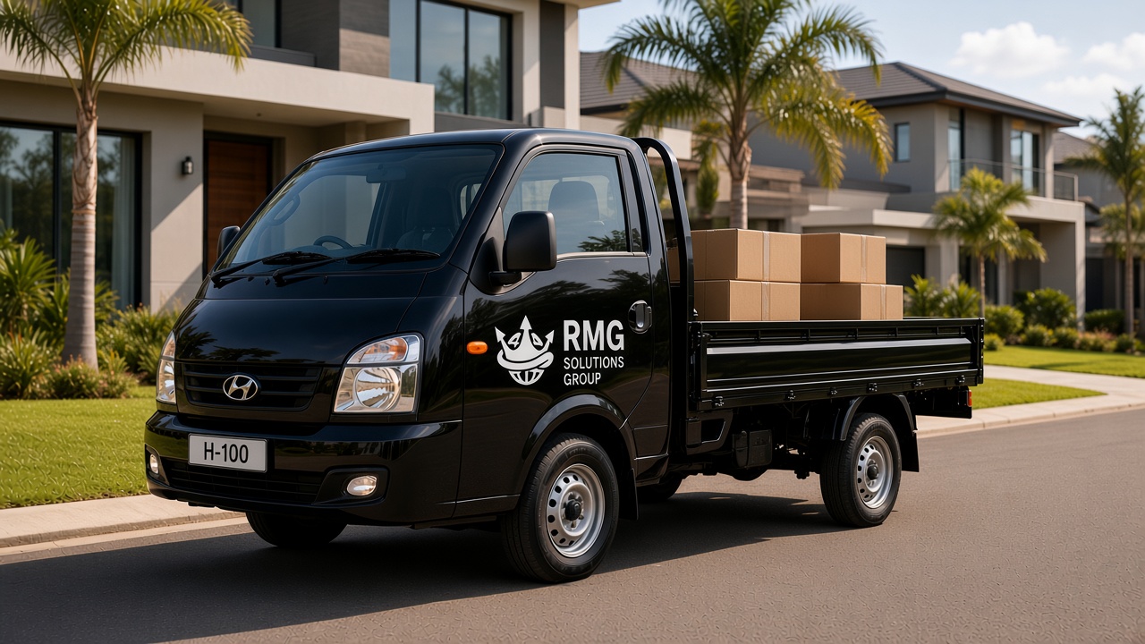 RMG Solutions Group delivery truck